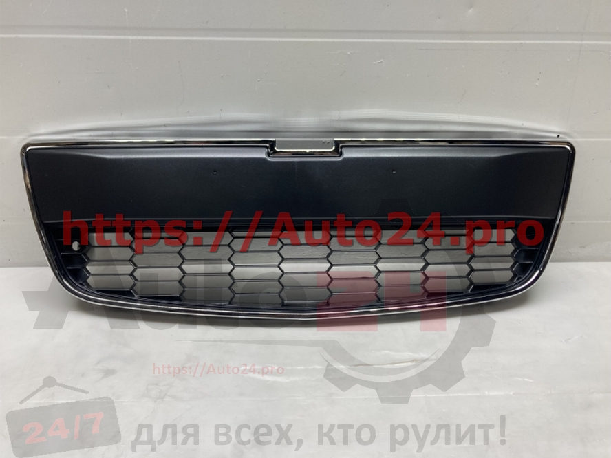 РЕШЕТКА В БАМПЕР ПЕРЕДНИЙ CHEVROLET AVEO T300 2011- (HBSEDAN)