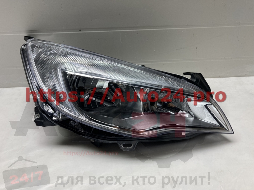 ФАРА ПРАВАЯ хром с электрокорректором OPEL ASTRA J 2010-2013